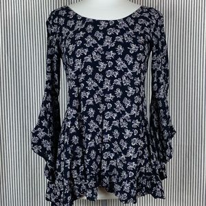 Floral Windsor Top